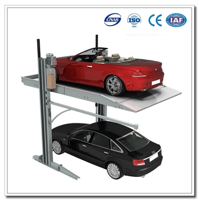 Cheap and High Quality CE Certificate Underground Double Car Parking Lifts Galvanized supplier