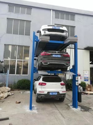 9. Four Post Triple Parking Lift QDMY-2-1P