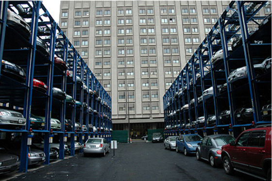 11. 4 Floors Valet Parking Lift QDMY-4-3P