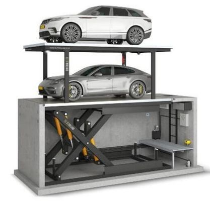 12. Pit Design Scissor Parking Lift QDMY-SJG