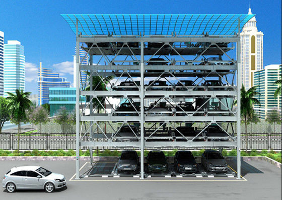 19. Smart Puzzle Parking System Motor and Wire Rope QDMY-PSH (2 to 9 levels)