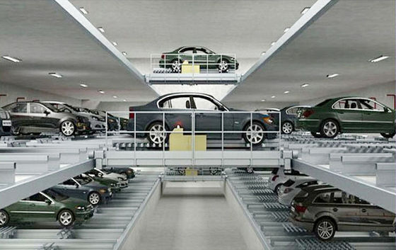25. 5-10 Floors Fully Automatic Plane Movement Parking System