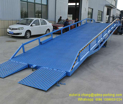 Hydraulic Mobile Loading Ramp for Sale 6, 8, 10, 12 Tons for Truck supplier