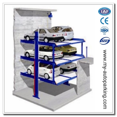 2,4,6 Cars Underground Garage/Used 4 Post Car Lift for Sale/Car Garage Lift for Basement/Hydraulic Garage Car Lift supplier