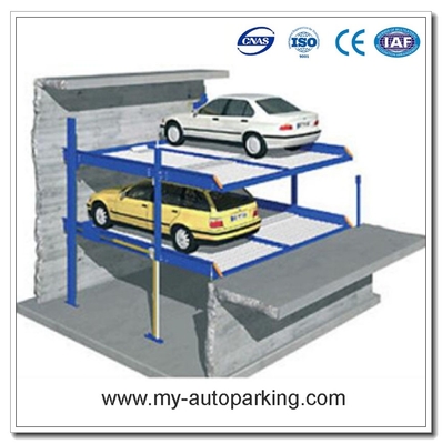 2,4,6 Cars Underground Garage/Used 4 Post Car Lift for Sale/Car Garage Lift for Basement/Hydraulic Garage Car Lift supplier