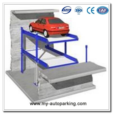 2,4,6 Cars Underground Car Garage Lift for Basement/Hydraulic Car Lift Machine/Pit Car Stacker /Car Parking System supplier