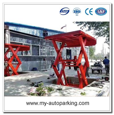 Hot Sale! Residential Scissor Car Elevator/Hydraulic Car Lifts for Home Garages/Car Lifter/Underground Garage Lift