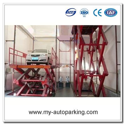 Hot Sale! Hydraulic LCar Lifts for Home Garages/Scissor Car Parking Lifts/Underground Garage Lift/In-ground Car Lifts