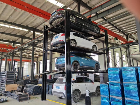 4 Cars Storage Lift/4 Car Parking Lift/Car Parking Post/Quadruple Parking Garage/4  Car Stacker Car Parking Lift