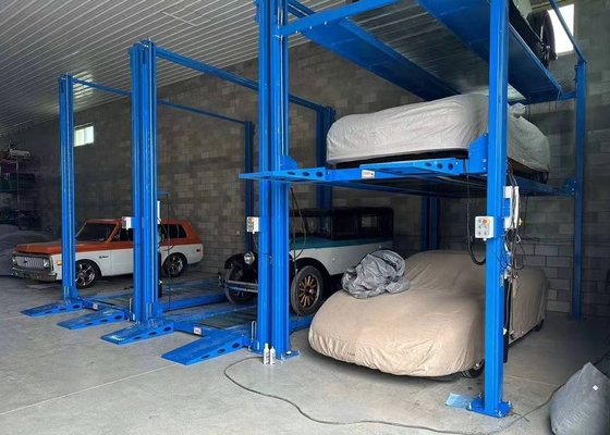 Tri Level Parking Lift / 3 Car Parking Lifts / 3 Car Parking / Triple Stacker