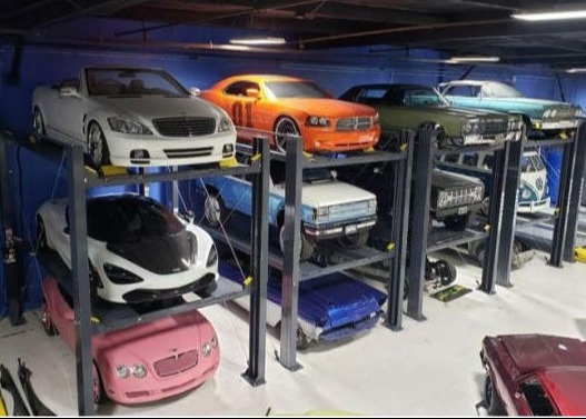 3 Car Parking Lifts / 3 Car Parking / Triple Stacker / Triple-stacker Parking Lifts